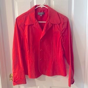 Ann Taylor Coral Blazer Size 4